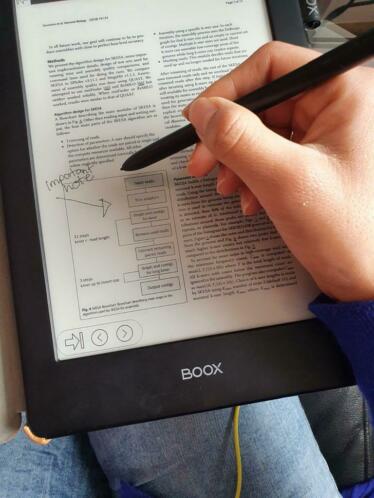 Boox N96 Carta 9.7034 ereader and note taking tablet