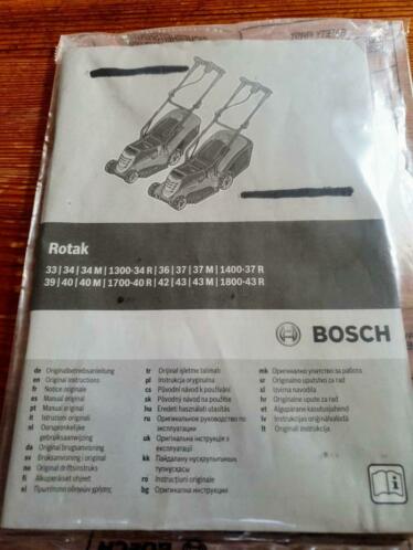 Bosch Grasmaaier Rotak 43