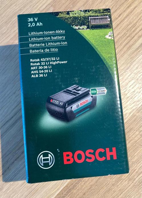 Bosch Lithium-ion accu 36V 2,0 Ah NIEUW