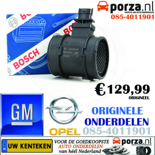 Bosch Luchtmassameter Opel 1.3 1.7 1.9 corsa astra vectra