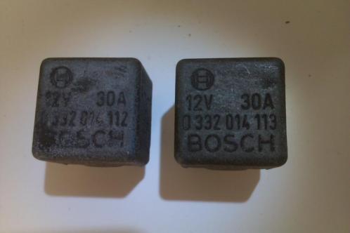 Bosch relais 30 Ampere 12 Volt