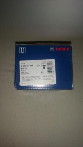 Bosch remblokken nieuw 145x55x20
