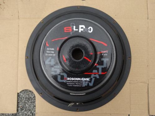 Boschmann SPL PRO SYLB-12 speaker 12034 met losse kist