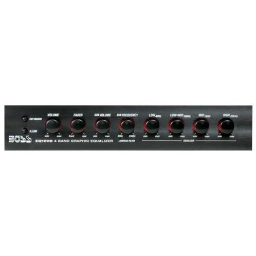 Boss EQ1208 4 kanaals versterkte Equalizer budgetkoop