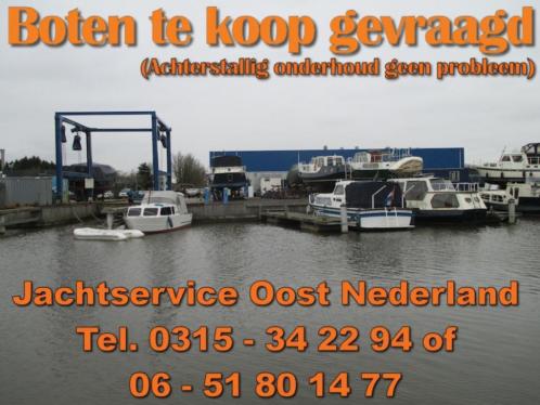 Boten te koop gevraagd. ook boten met veel werk