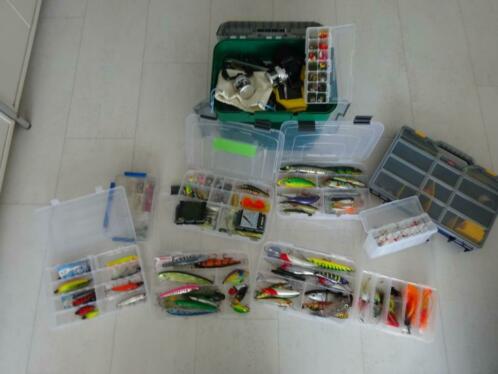 Box, Shads, Pluggen en Calcutta reels