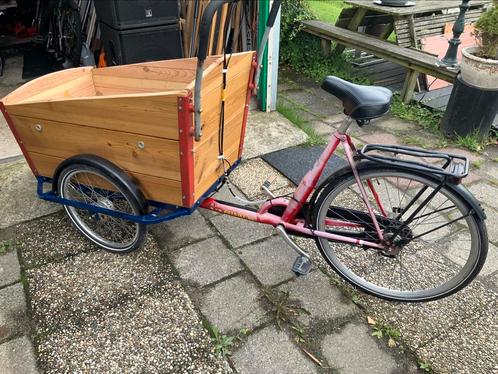 Boxbike bakfiets niet elektrisch en banden en remmen oke
