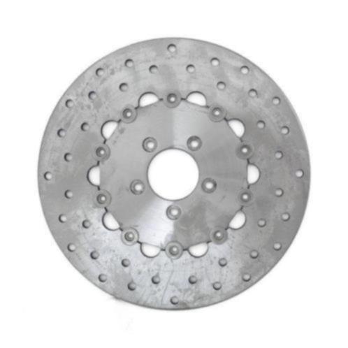 Brake rotor front drilled stainless will fit models with 3