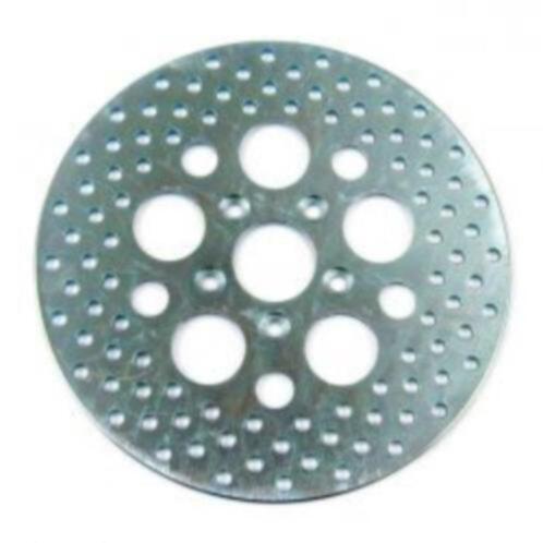 Brake rotor rear 11.5 inch zinc plated drilled 38 counter
