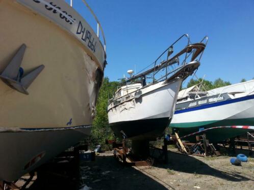 Brandschade Zeilboot Segelyacht  Motorsegler Wibo 1050 MS