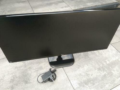 Breedbeeld lcd monitor lg 2560x1080 dubbel scherrm