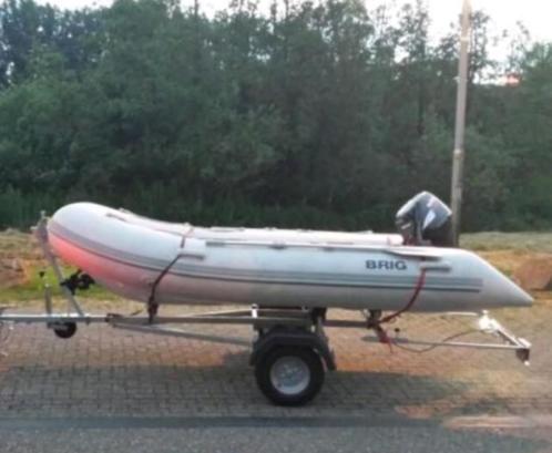 Brig 360 rib met trailer