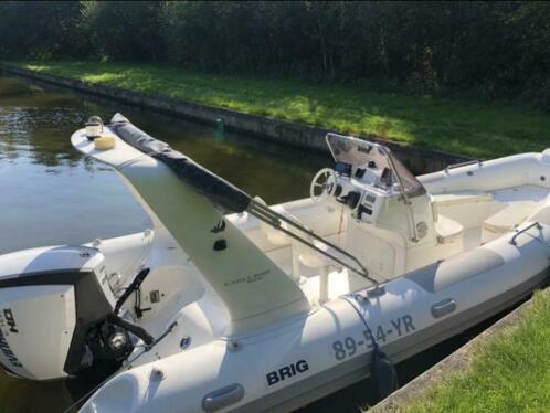 Brig eagle 6 met nieuwe 225 pk rib super compleet