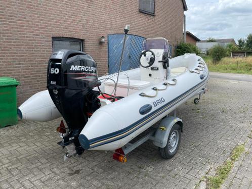 Brig Falcon 450 Mercury 60pk  RIB  2013 met 65 vaar uur