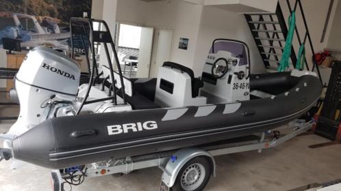 Brig Navigator 570 met Honda 100 pk en Marlin trailer 2016