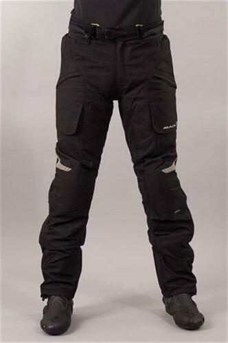 Broek Macna Logic Lang Zwart (Motorbroeken, Motorkleding)