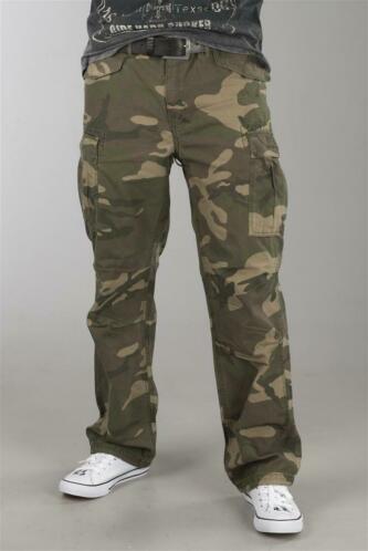 Broek West Coast Choppers M 65 Cargo Camouflage