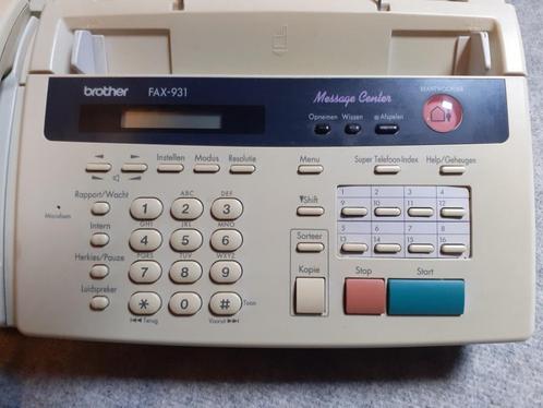 Brother telefoonfax apparaat