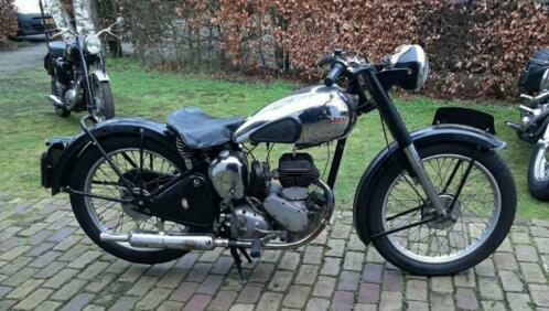 BSA c10 1950 met nederlands kenteken