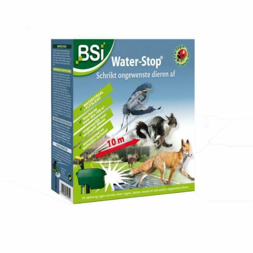BSI Water-Stop met waterstraal en flitslicht