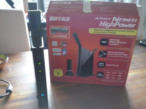 Buffalo DD-WRTWZR-HP-G300NH Gigabit router