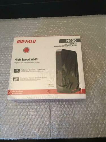 Buffalo N900 High Speed Router, nieuw en geseald 