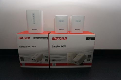 Buffalo powerline adapterset AV500  Wifi