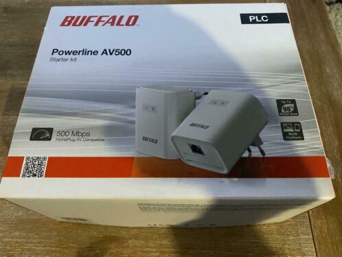 Buffalo Powerline AV500  Nieuw in doos