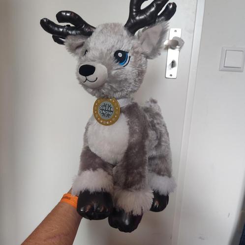 Build a bear rendier Silver Snow knuffel