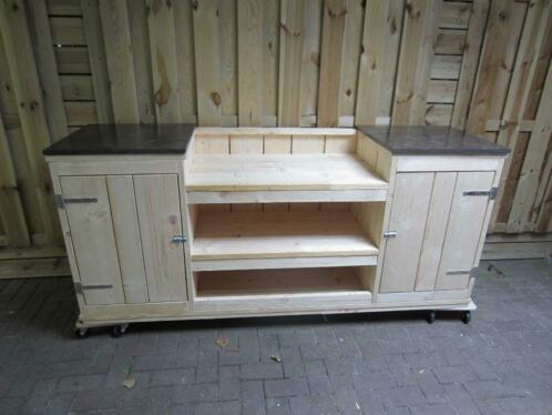 buitenkeuken steigerhout