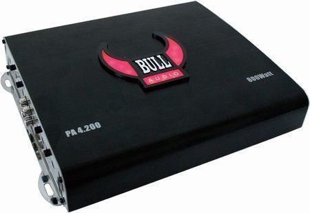 Bull Audio 4 Kanaals Auto Versterker Power 800 Watt