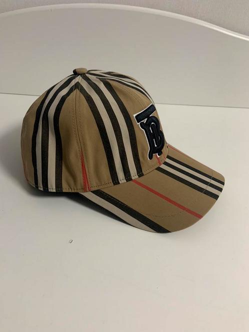 Burberry Vintage Check Cotton Baseball Cap Beige - Nieuw