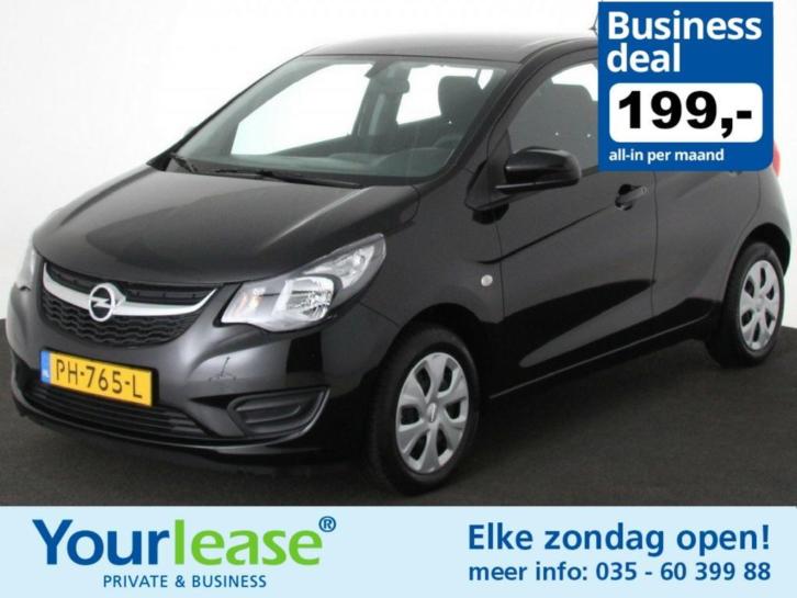 Business deals Opel Karl 199,- per maand 12 mnd, 10.000 km