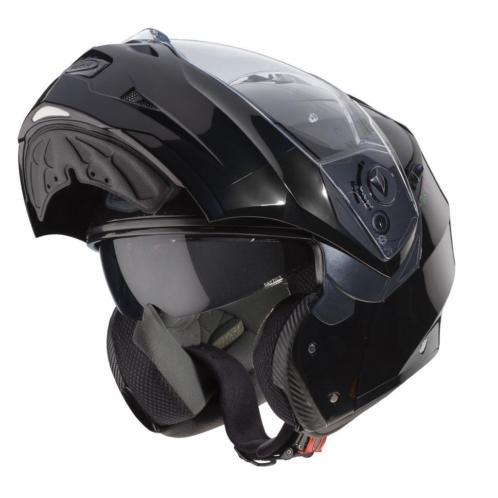 Caberg Duke II Smart Systeemhelm  motorhelm - Zwart