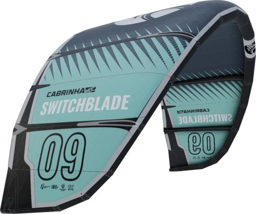 Cabrinha Switchblade 2021 Kite Only zwart cyaan - 8 meter nu