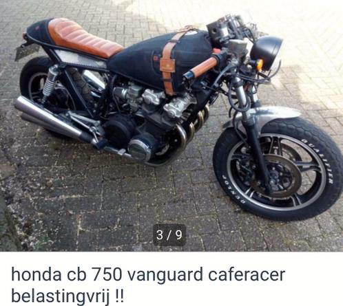 Caf racer cb750 Honda belastingvrij