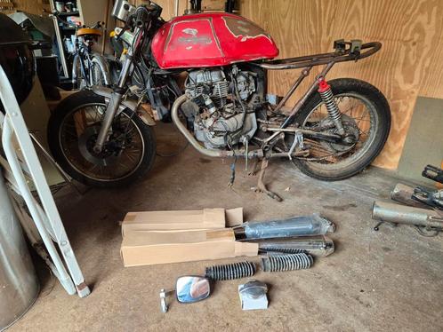 caferacer project Honda CB 400n