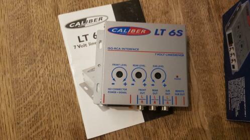 Caliber LT6S line driver ISO-RCA Interface