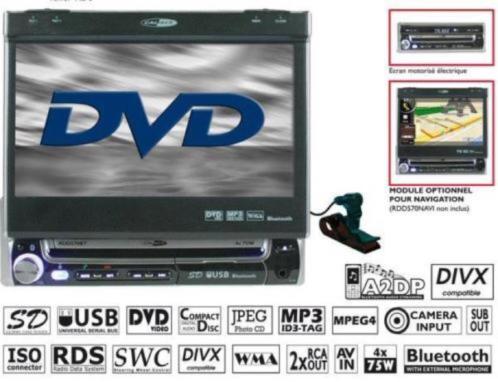 Caliber RDD 570BT Touchscreen Navigatie Mp3 dvd usb sd..