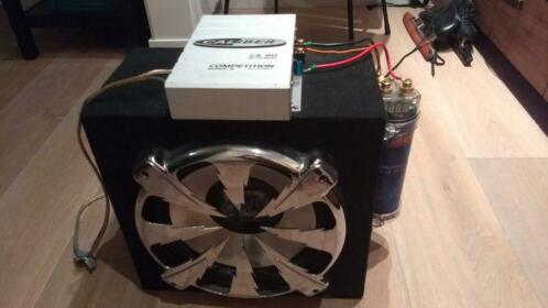 Caliber Subwoofer  versterker  condensator