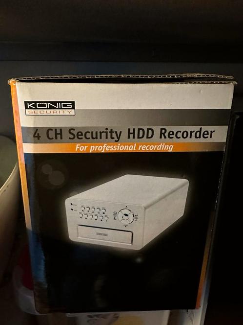 Camera en HDD Recorder Konig