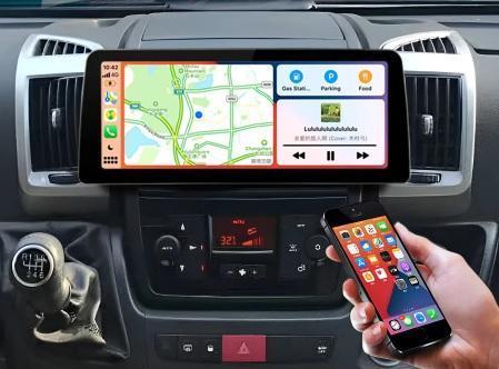 Camper navigatie Fiat ducato 2006-2016 android 13 carplay