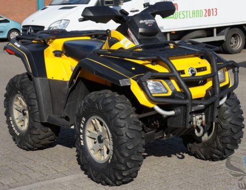 Can Am Outlander XT NL kenteken full options 4x4 quad Grizzl