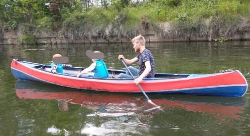 Canadese kano, 2-4 personen, vouwbaar met aluminium-skelet