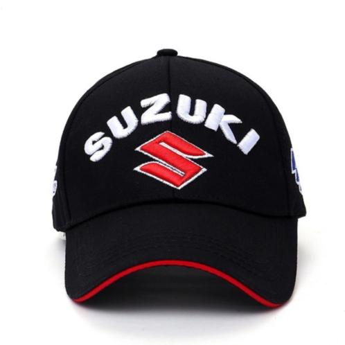 cap Suzuki, basiskleur blauw en zwart, logo039s geborduurd