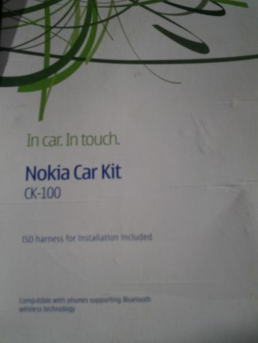 Car Kit Nokia, CK-100 ISO