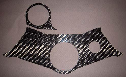 Carbon kroonplaatcover yamaha r6 03-05. 