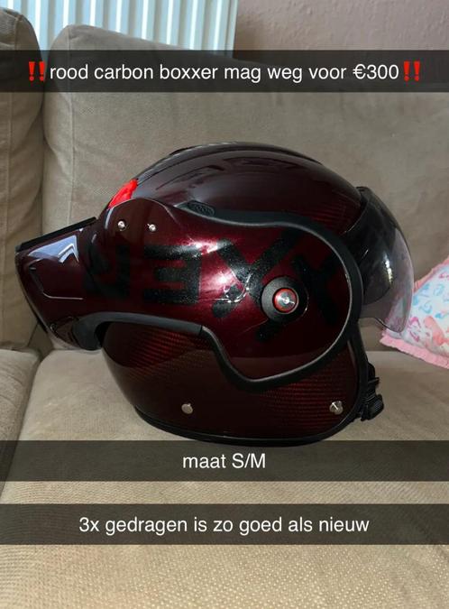 Carbon Rood Boxxer helm