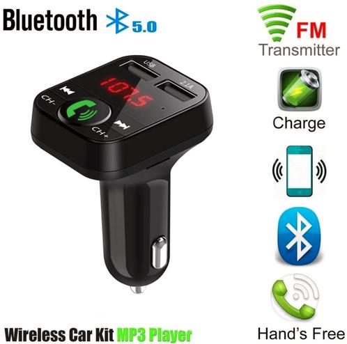 Carkit Bluetooth Bellen Muziek Navigatie 2xUsb TF kaart