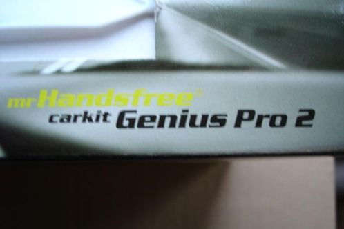 Carkit Mr. Genius Pro 2 voor vrijwel elk type gsm zie foto039s